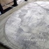 Ковер Турция Для Гостиной Дизайн 74 Серый Овал